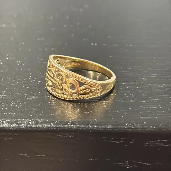 Harley-Davidson Vintage 10K Gold Ring - Size 7 - Picture 4 of 9